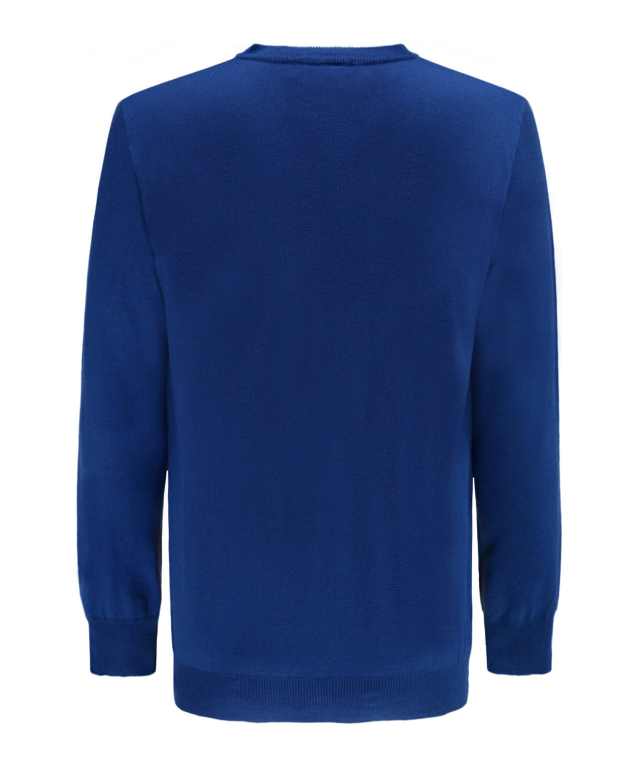 Merino V-Hals Pullover | Kobalt
