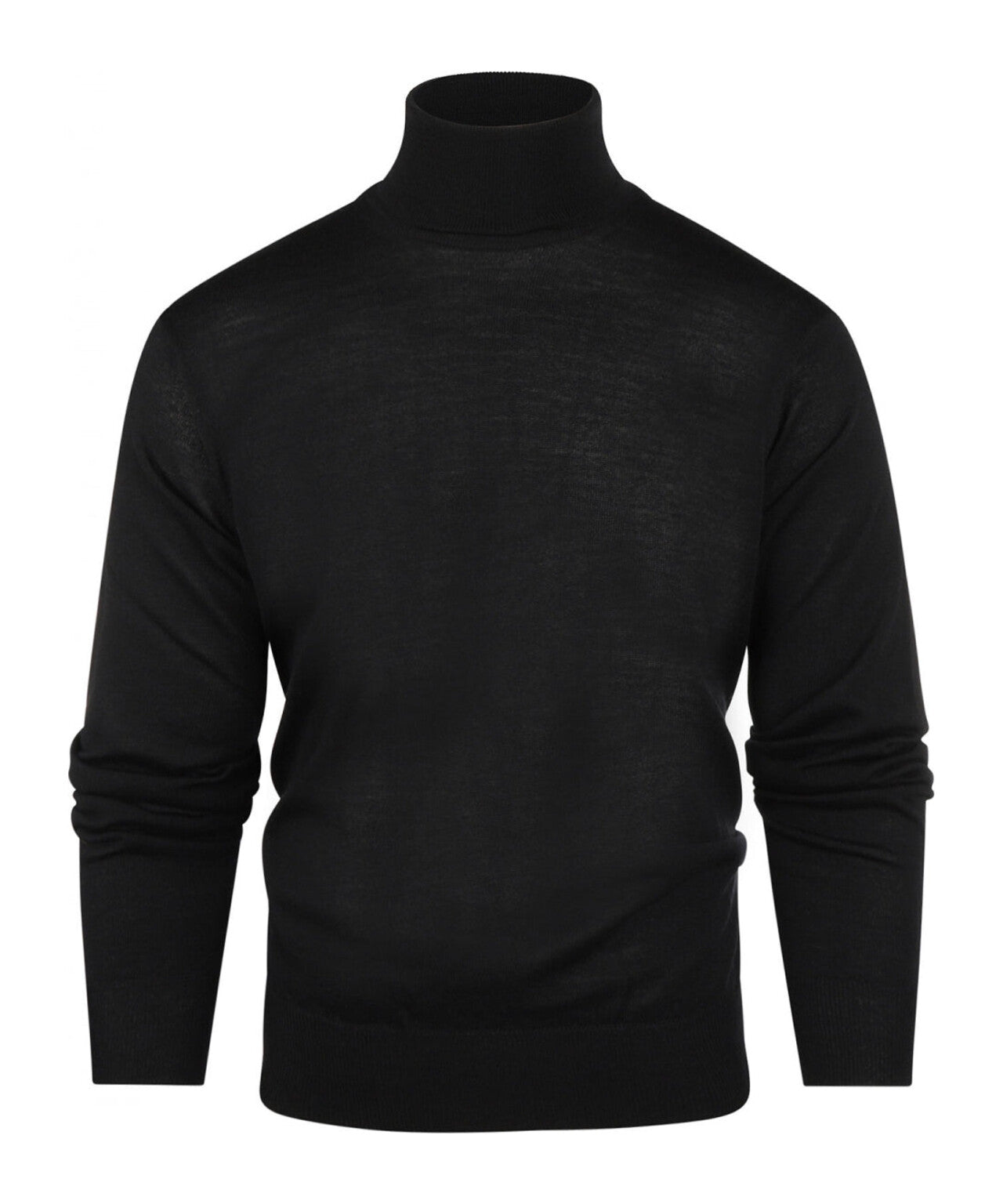 Turtleneck Merino wool | Black
