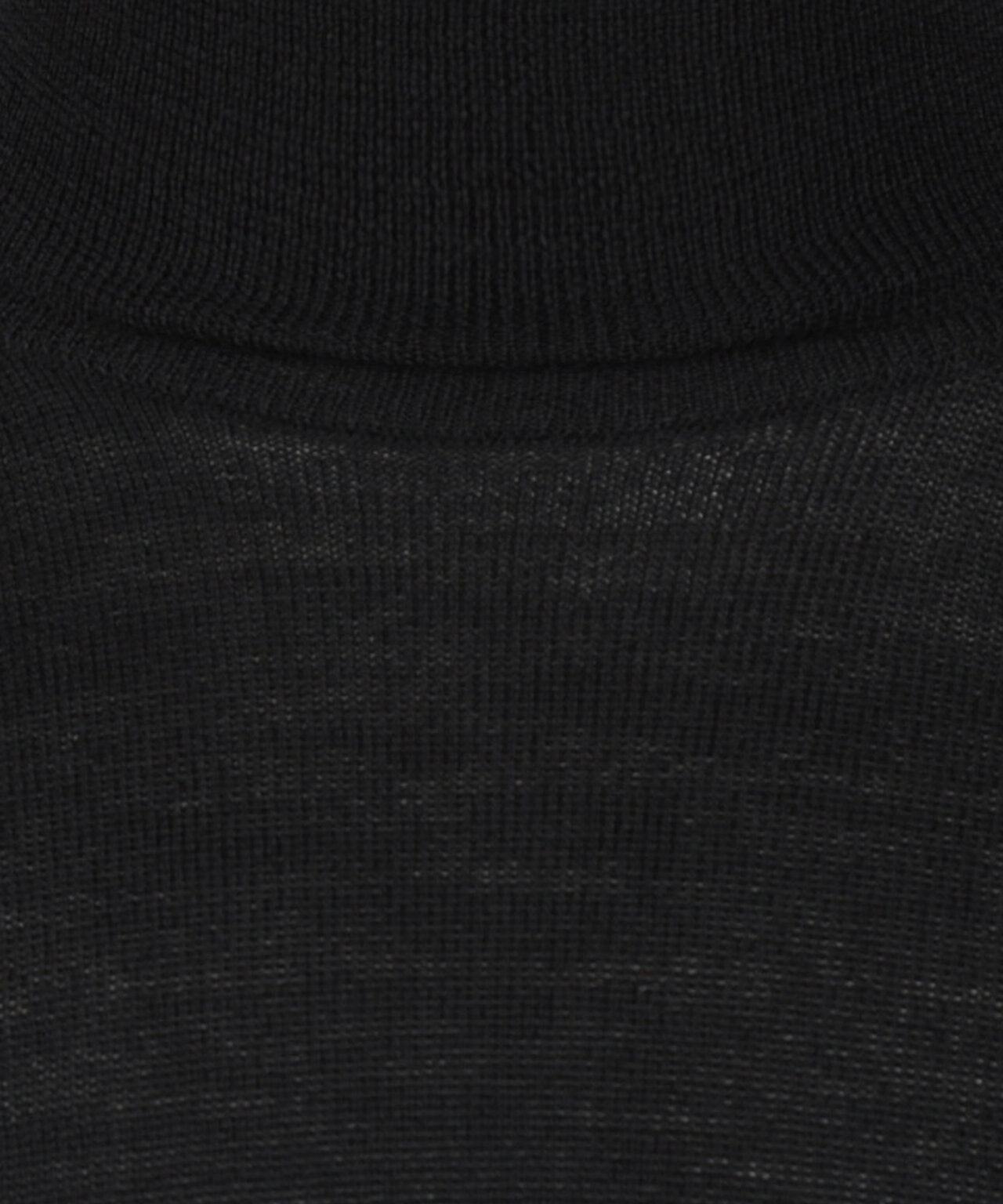 Turtleneck Merino wool | Black