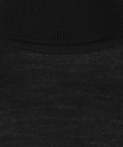 Turtleneck Merino wool | Black