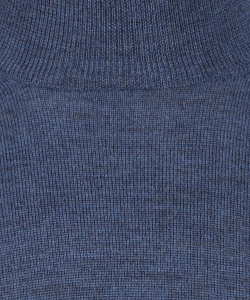 Turtleneck Merino wool | Light Indigo