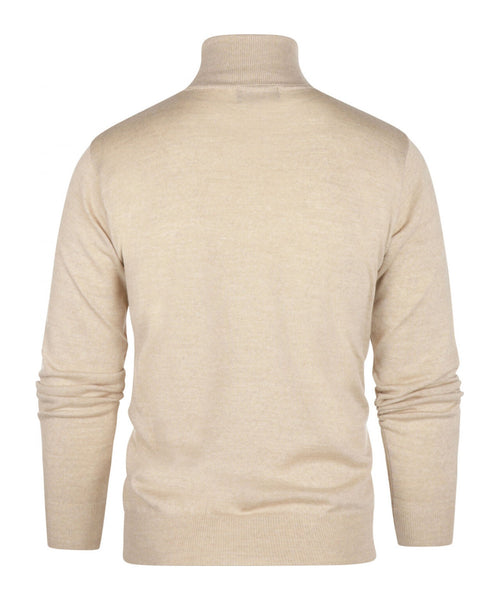 Turtleneck Merino wool | Beige