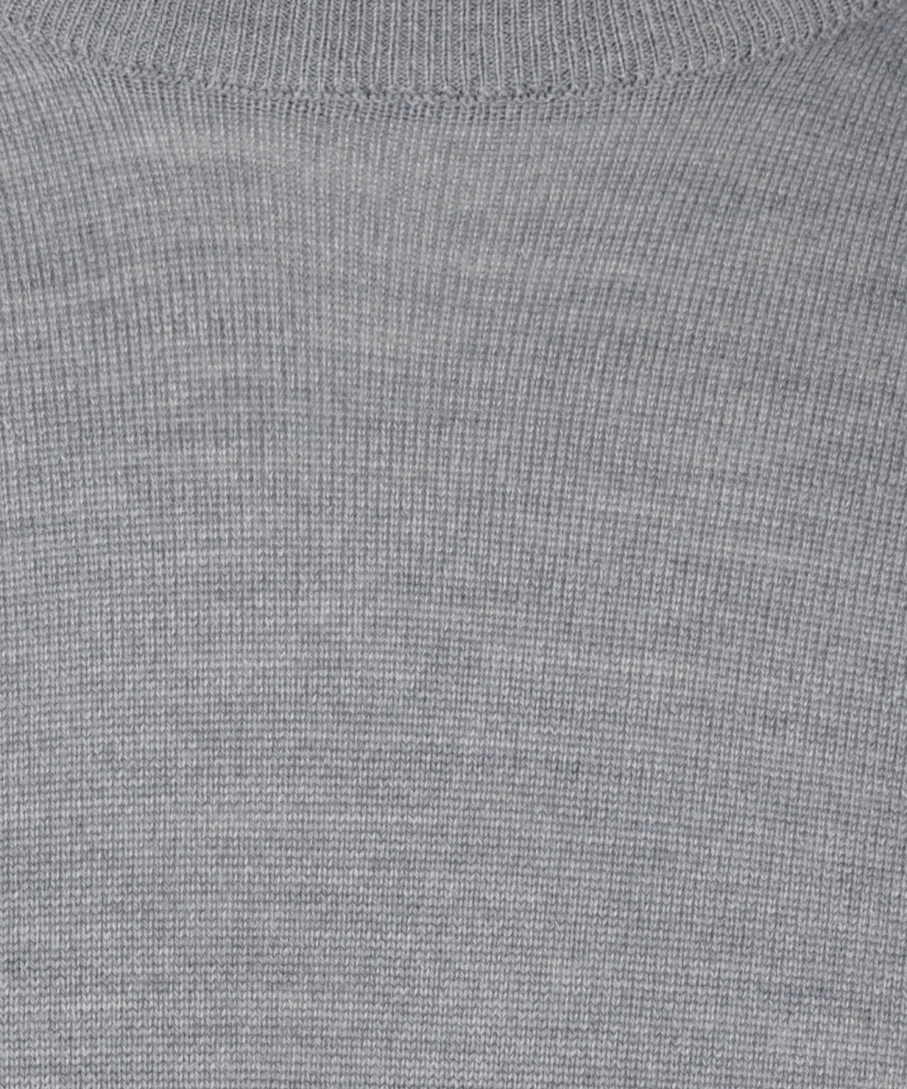 Merino Ronde Hals Pullover | Midden Grijs