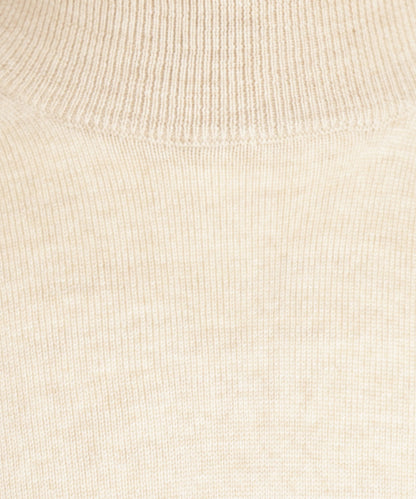 Turtle sweater Merino wool | Beige