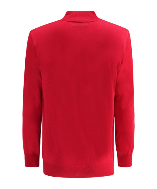Turtle sweater Merino wool | Red