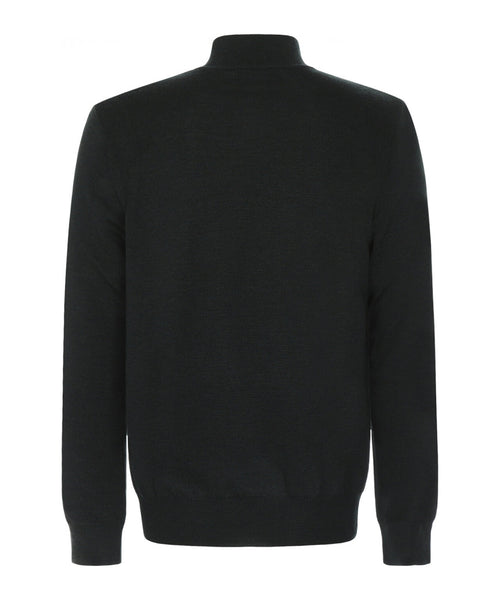 Turtle sweater Merino wool | Dark Green