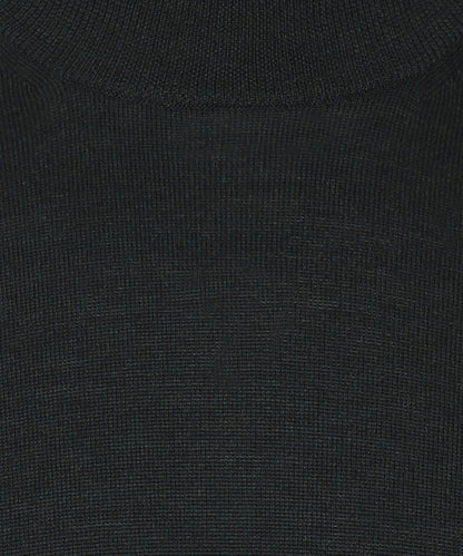 Turtle sweater Merino wool | Dark Green