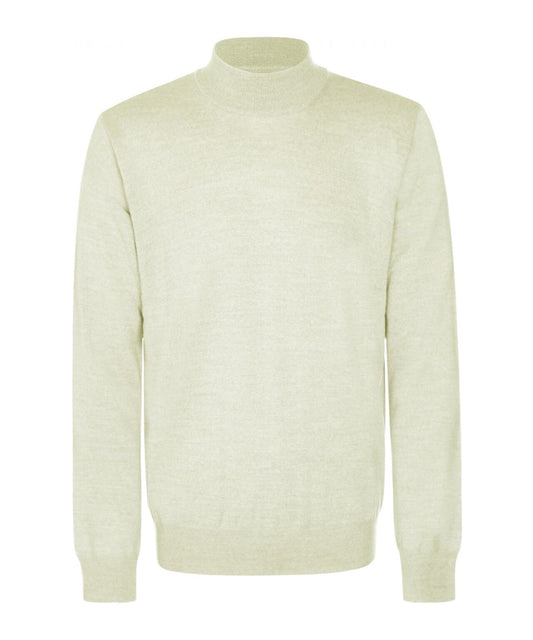 Turtle sweater Merino wool | Wool White