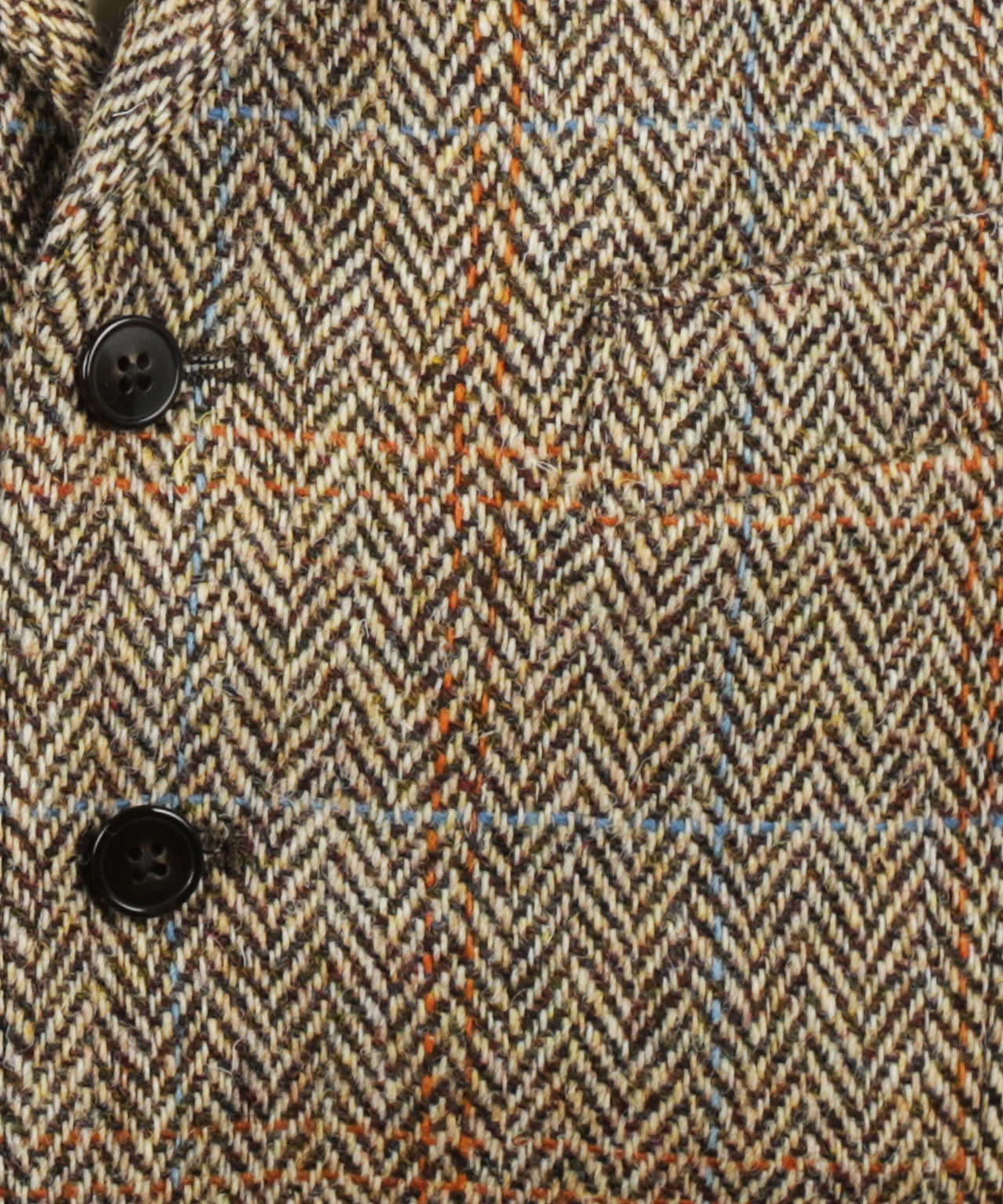 Harris Tweed Weste | Braun
