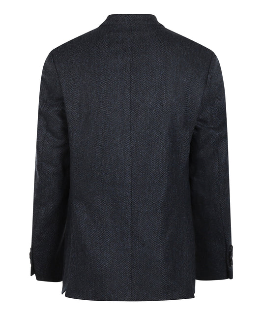 Tweed-Blazer | Blau