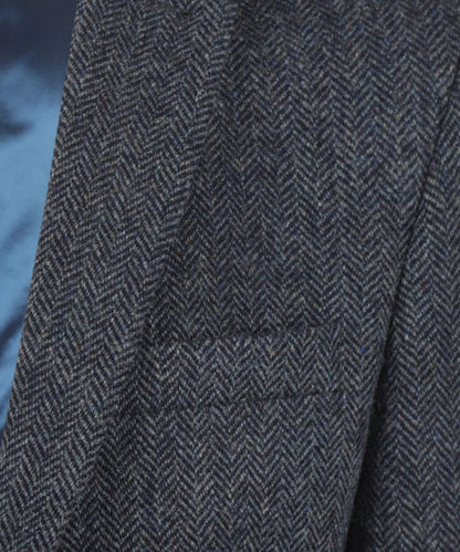 Tweed Blazer | Blue