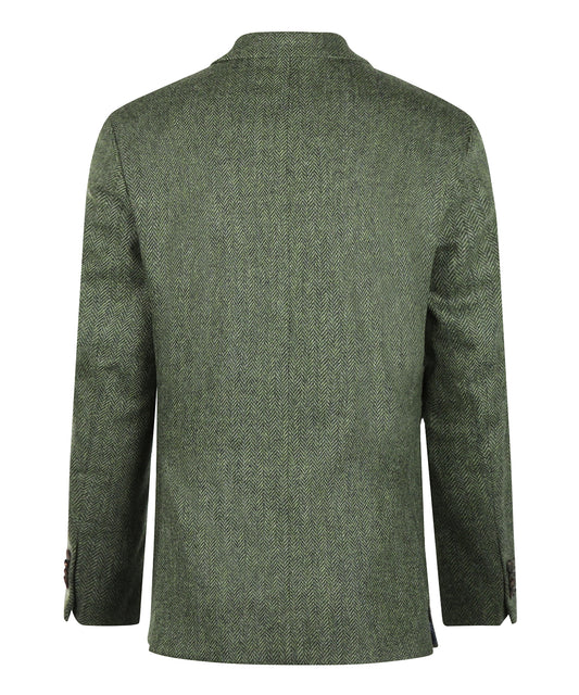 Tweed-Blazer | Grün