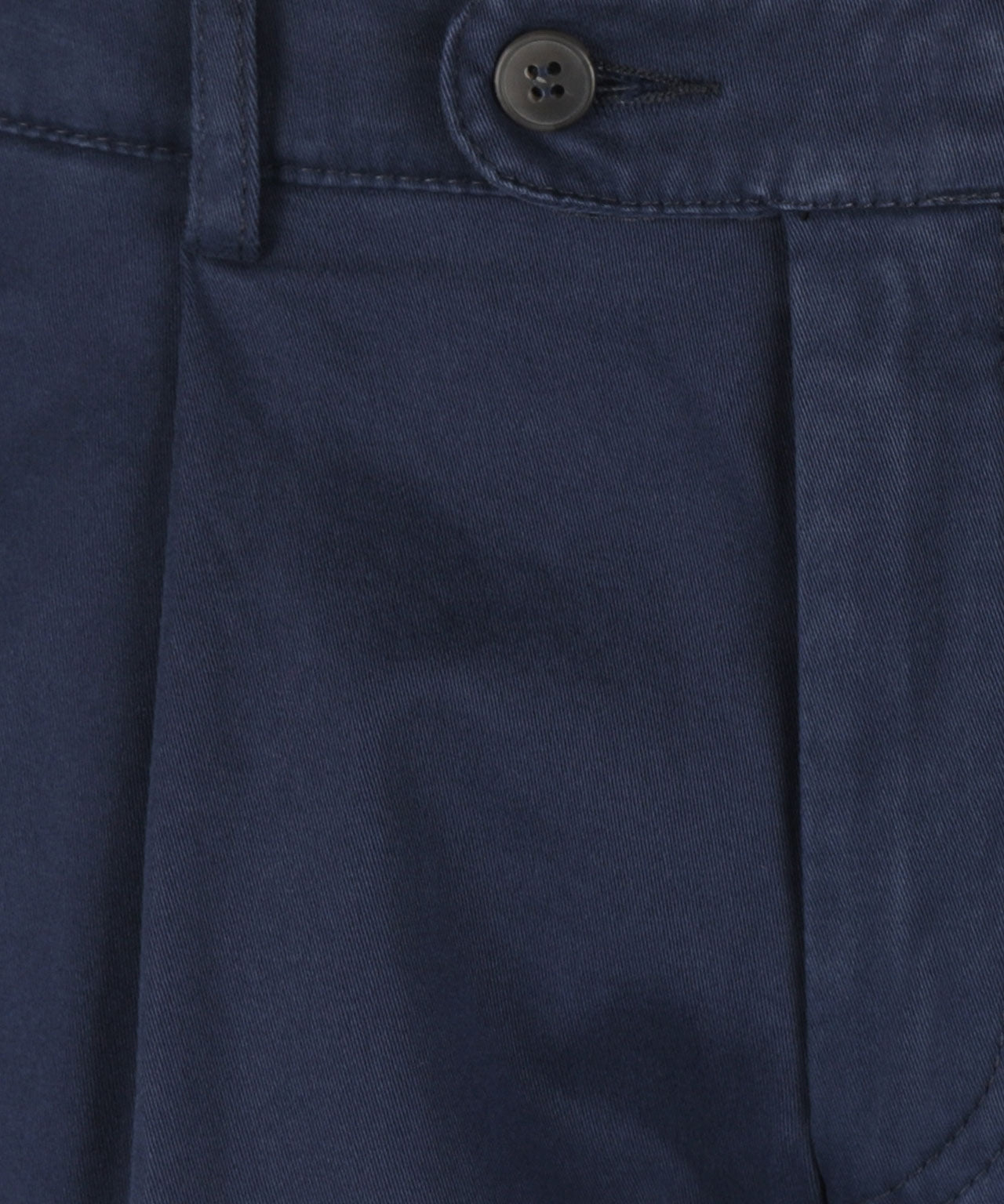 Blackpool Trousers Pleated with Turn-Up | Blue