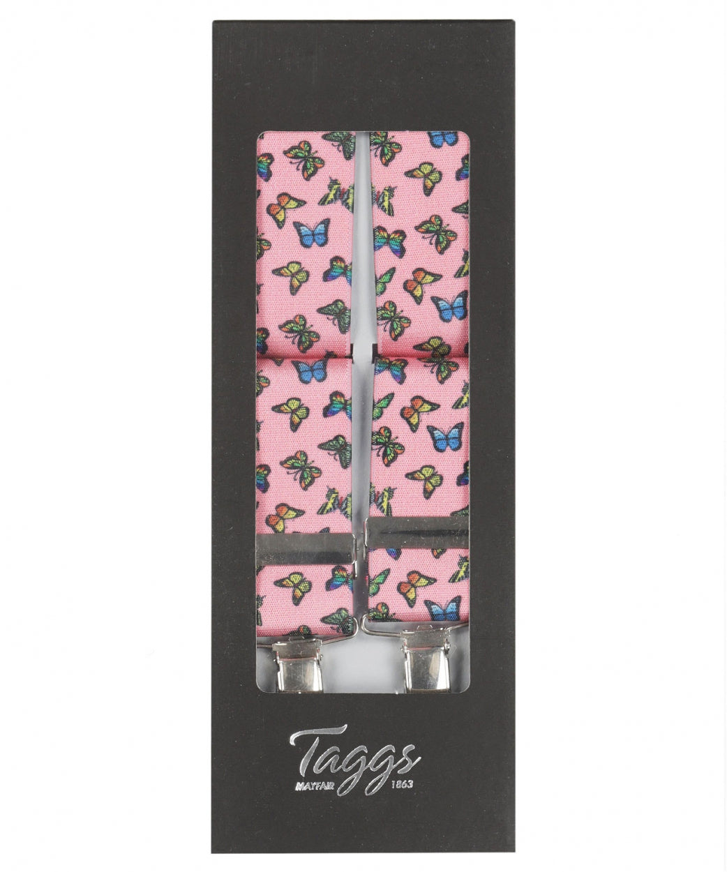Bretels Elastiek | Vlinder Roze