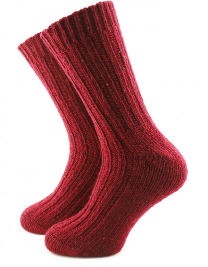 Country Sock | Rood