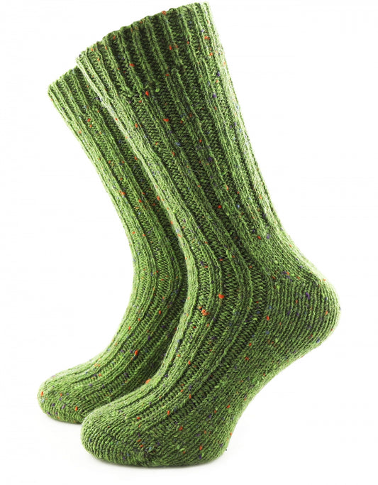 Herrensocken im Landhausstil | Grün