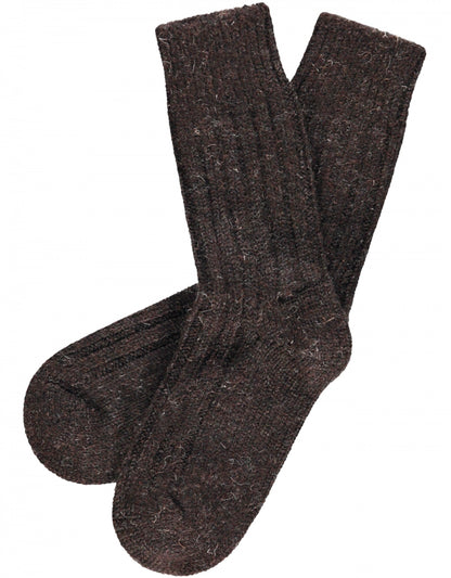 Jacobs Schafsocken für Herren | Braun