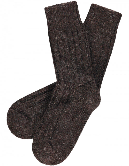 Jacobs Schafsocken für Herren | Braun