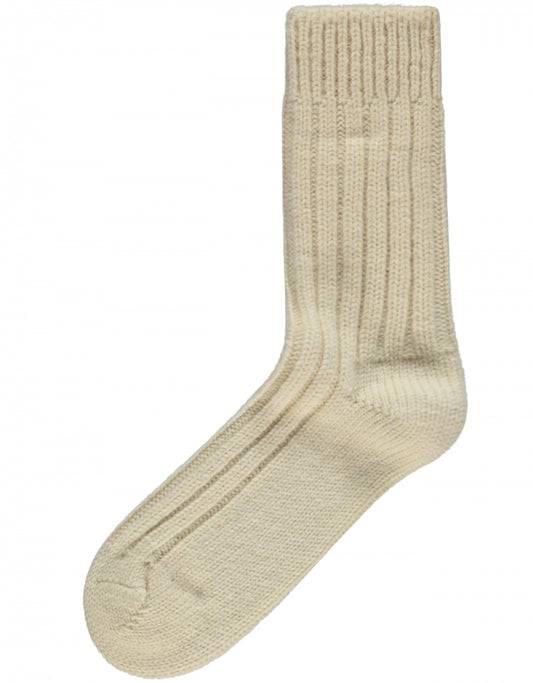 Jacobs Schafsocken für Herren | Weiß