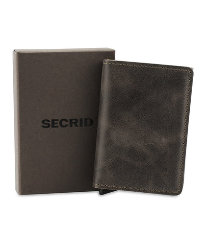 Secrid Slimwallet Kartenetui | Vintage Schokolade