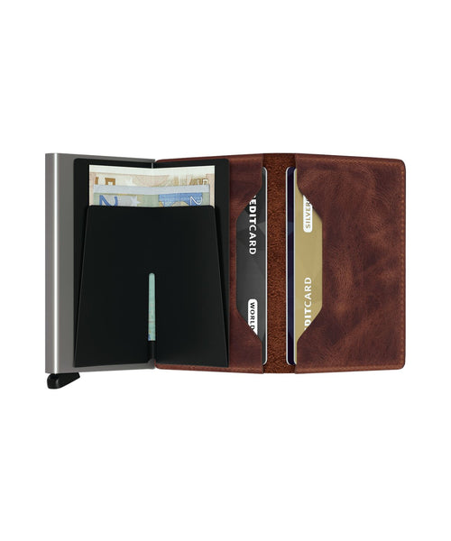 Secrid Slimwallet Pasjeshouder | Vintage Brown