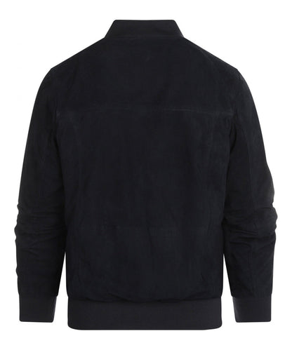 Wildlederjacke Winston | Denimblau