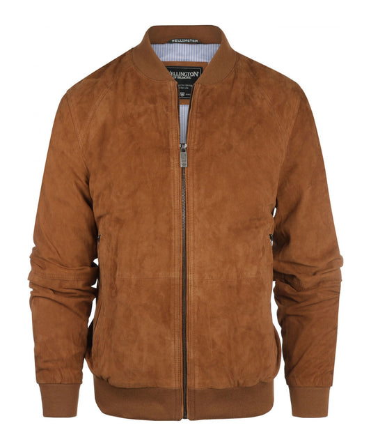 Wildlederjacke Winston | Braun