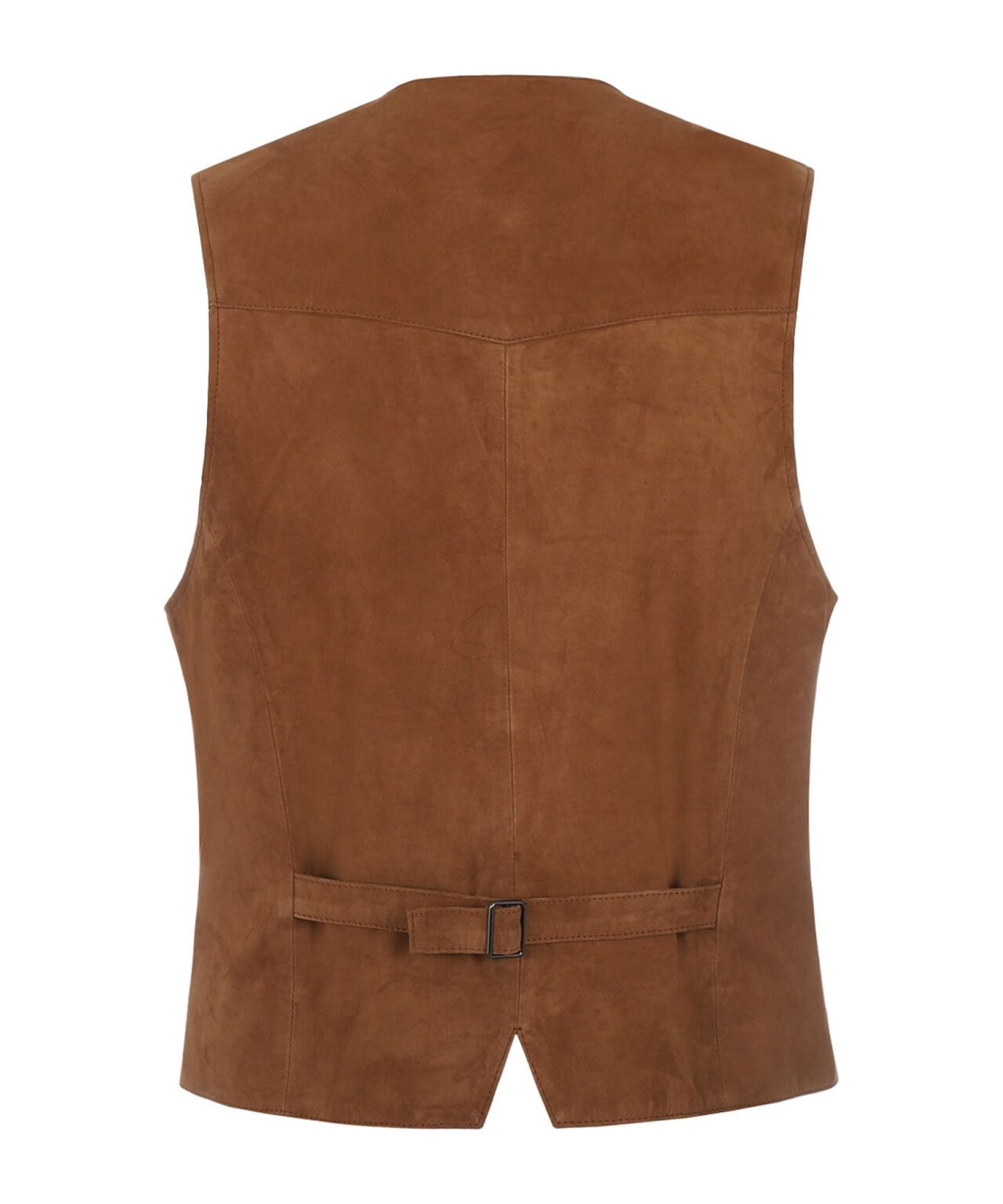 Gilet Leer | Bruin