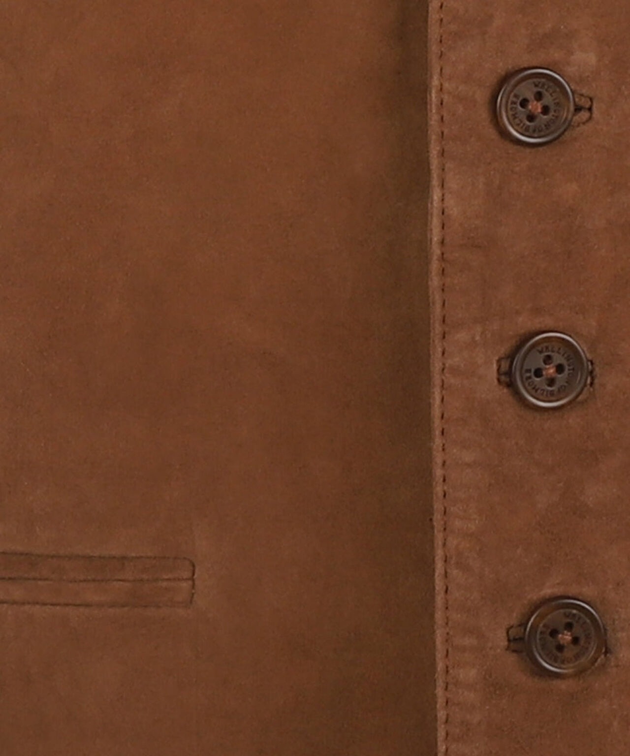 Gilet Leer | Bruin