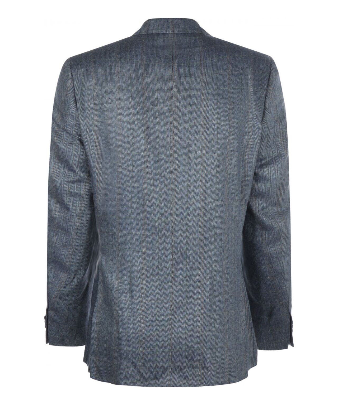 Seidenblazer | Blau