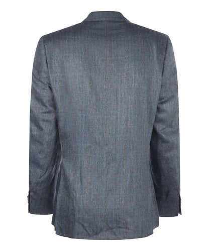 Seidenblazer | Blau