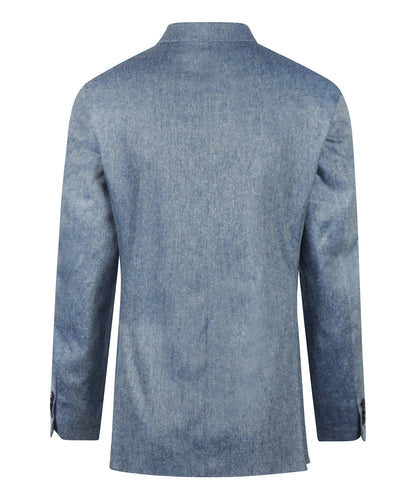 Zijden Colbert | Blauw