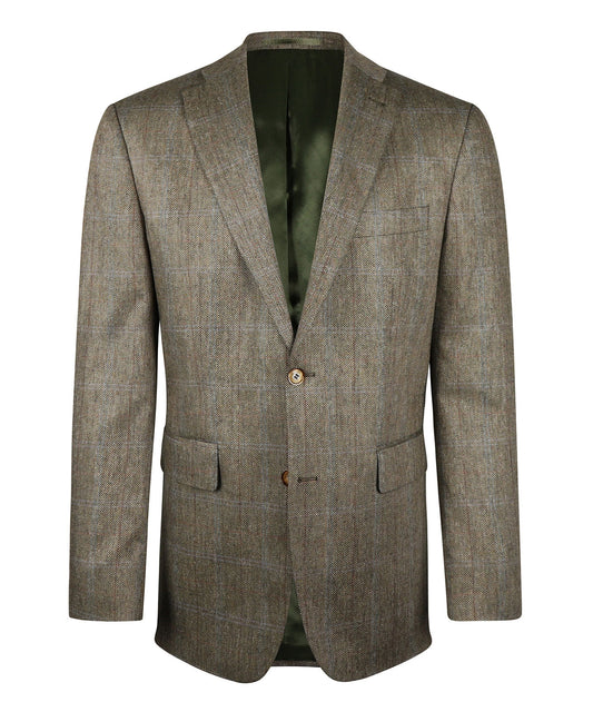 Seidenblazer | Braun