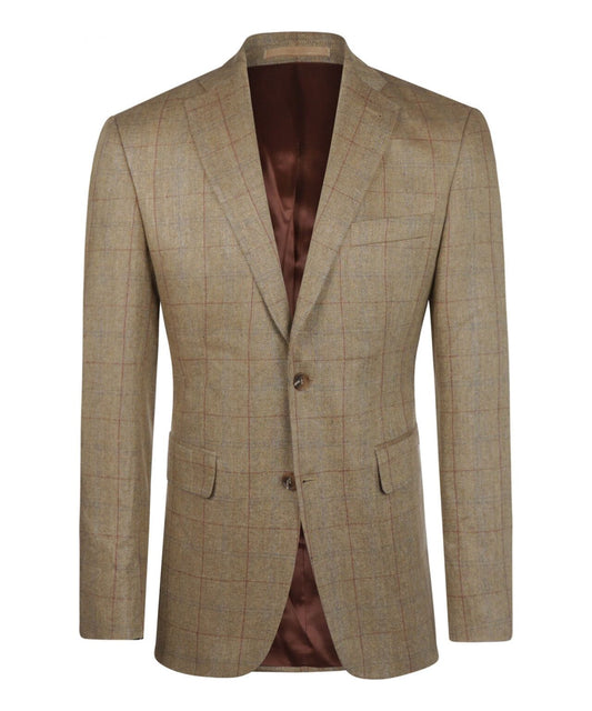 Seidenblazer | Braun