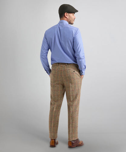 Shirt Button Down | Donker Blauw Streep Fijn