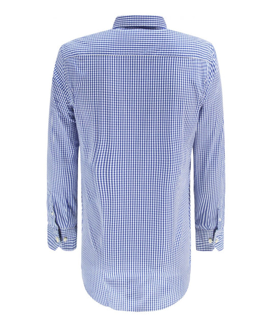 Shirt Button Down | Blauw Ruit