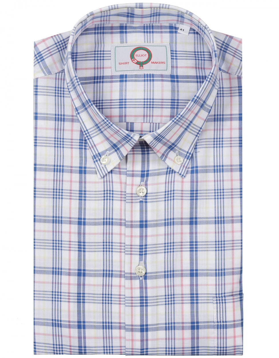 Klassisches Button-Down-Hemd | Marineblau