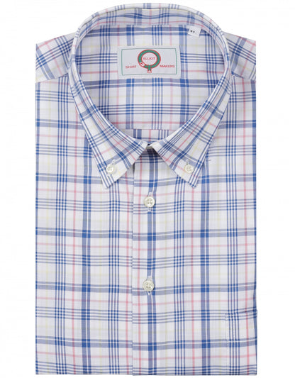 Klassisches Button-Down-Hemd | Marineblau