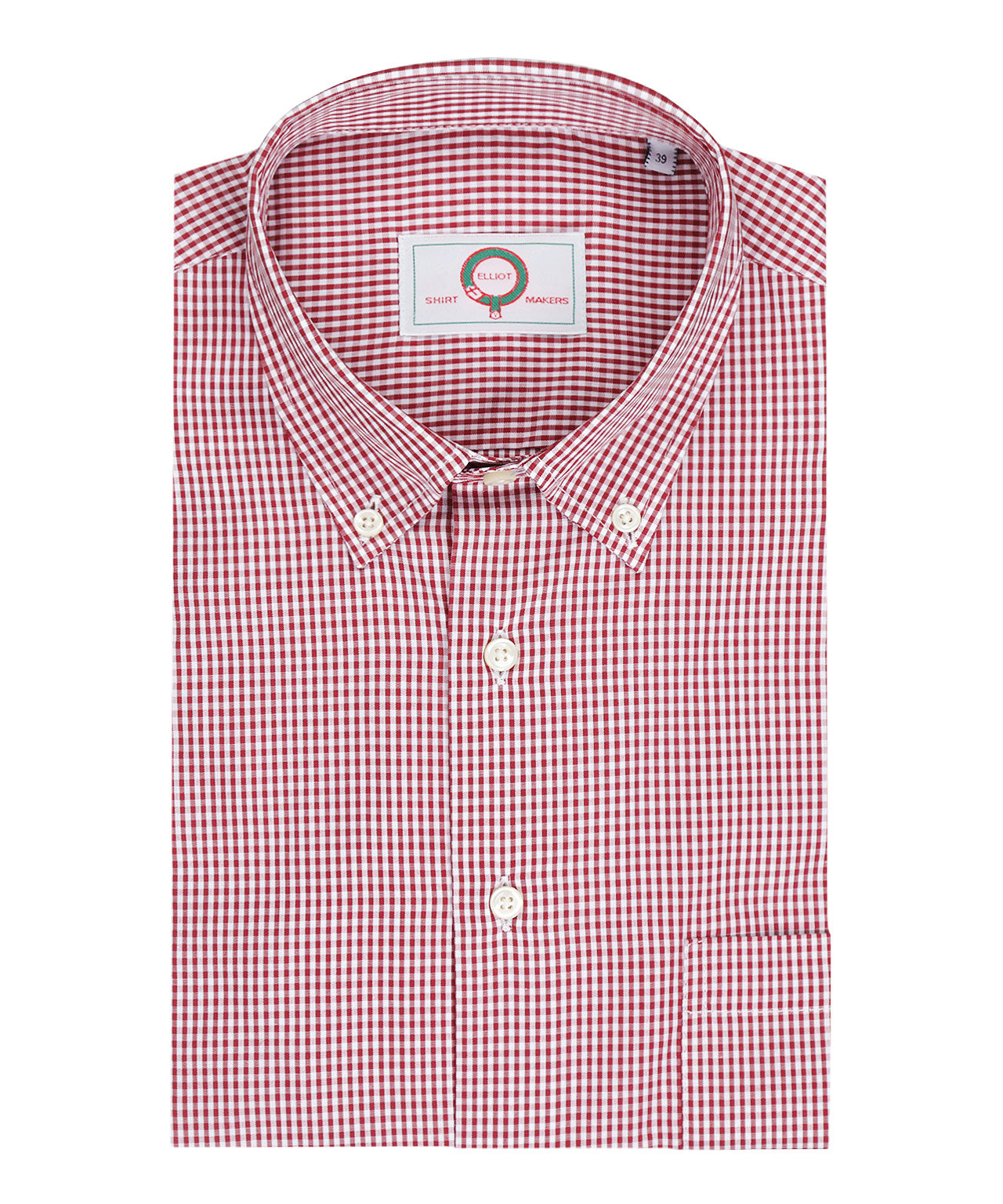 Elliot Shirt Button Down Long Sleeve | Red