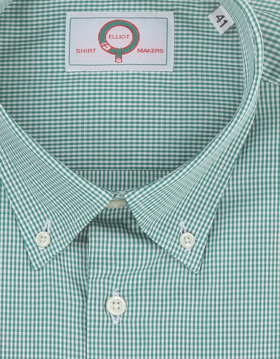 Elliot Shirt Button Down Long Sleeve | Green