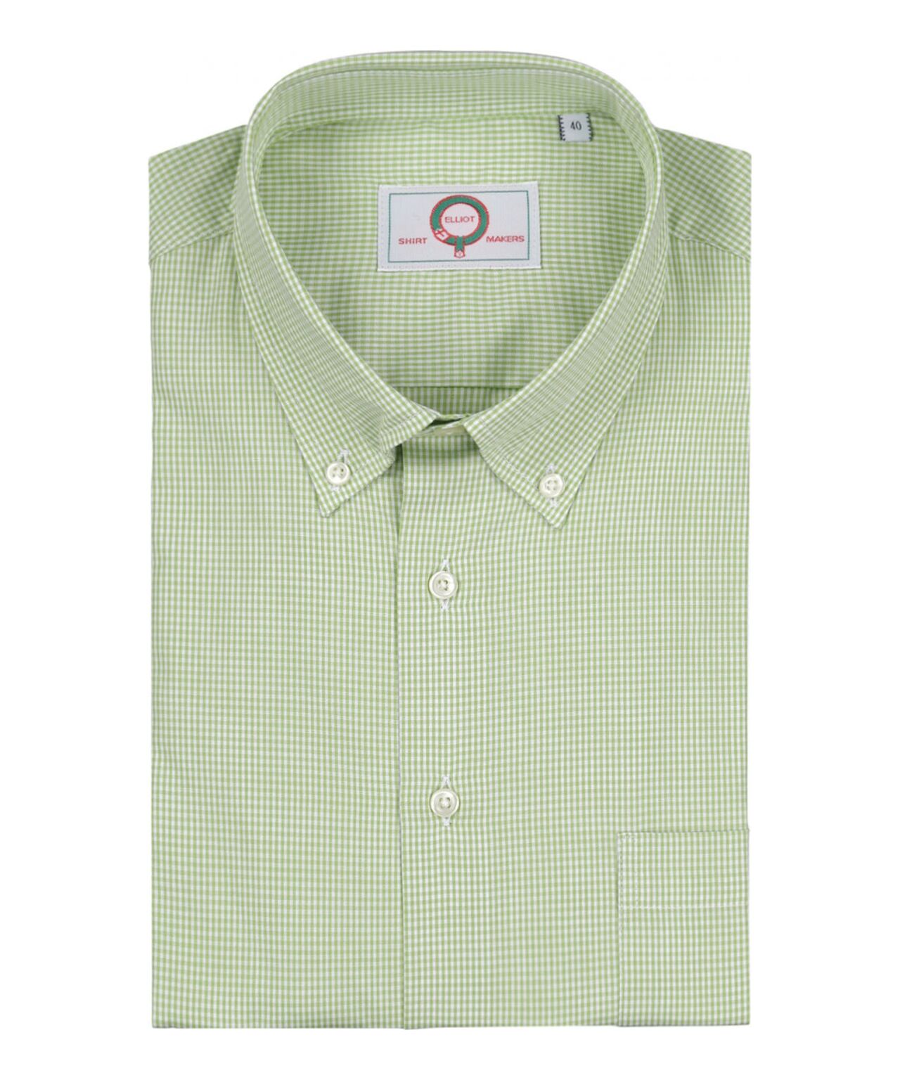 Shirt Button Down | Limoen Ruit Micro
