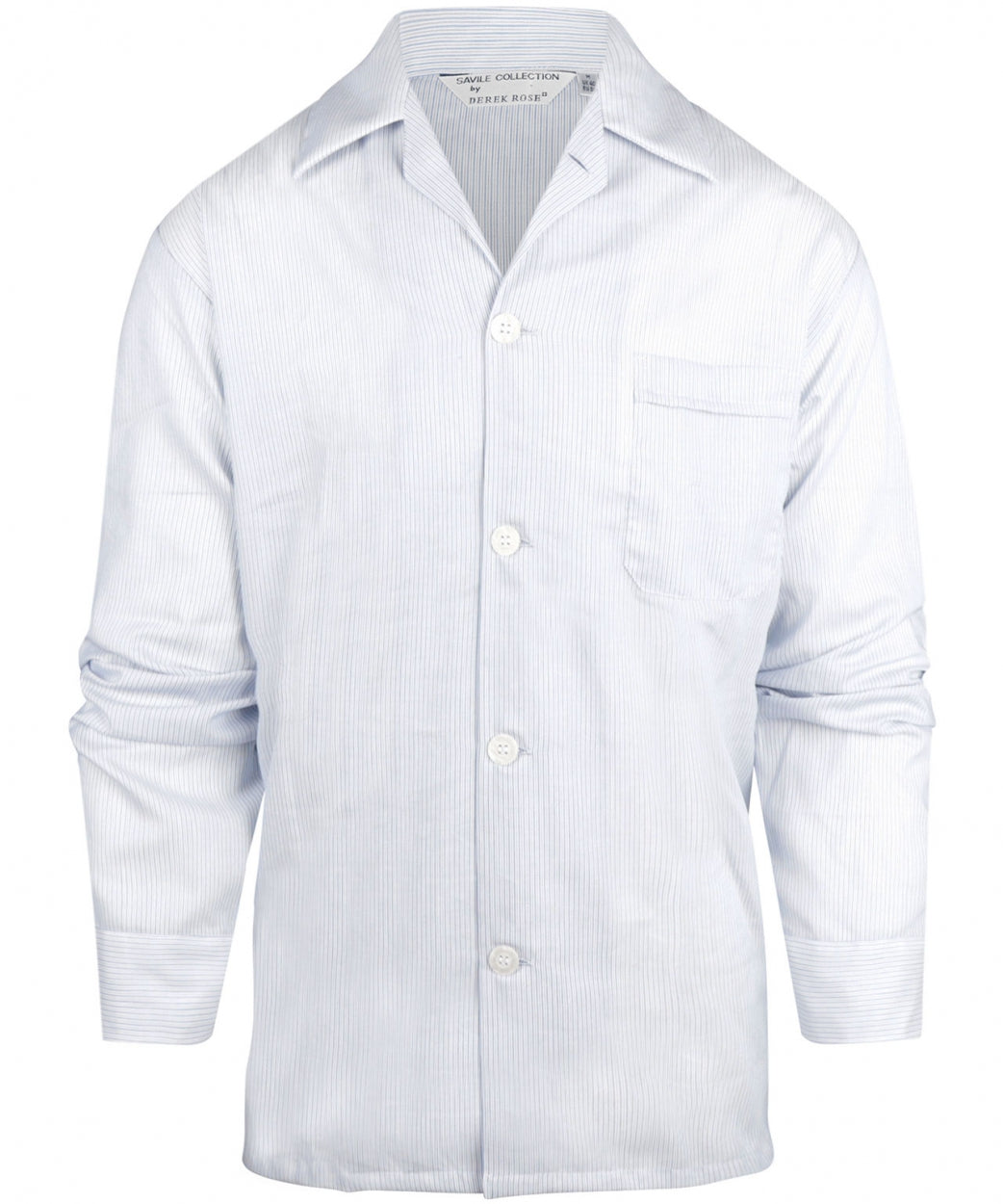 Pyjama-Set aus Luxus-Baumwolle | Blau