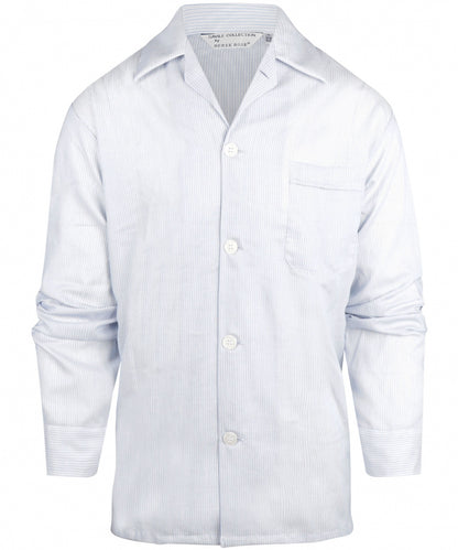 Pyjama-Set aus Luxus-Baumwolle | Blau