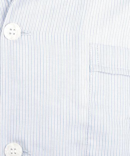 Pyjama-Set aus Luxus-Baumwolle | Blau