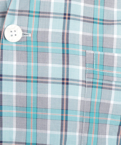 Pyjama-Set aus Luxus-Baumwolle | Blau