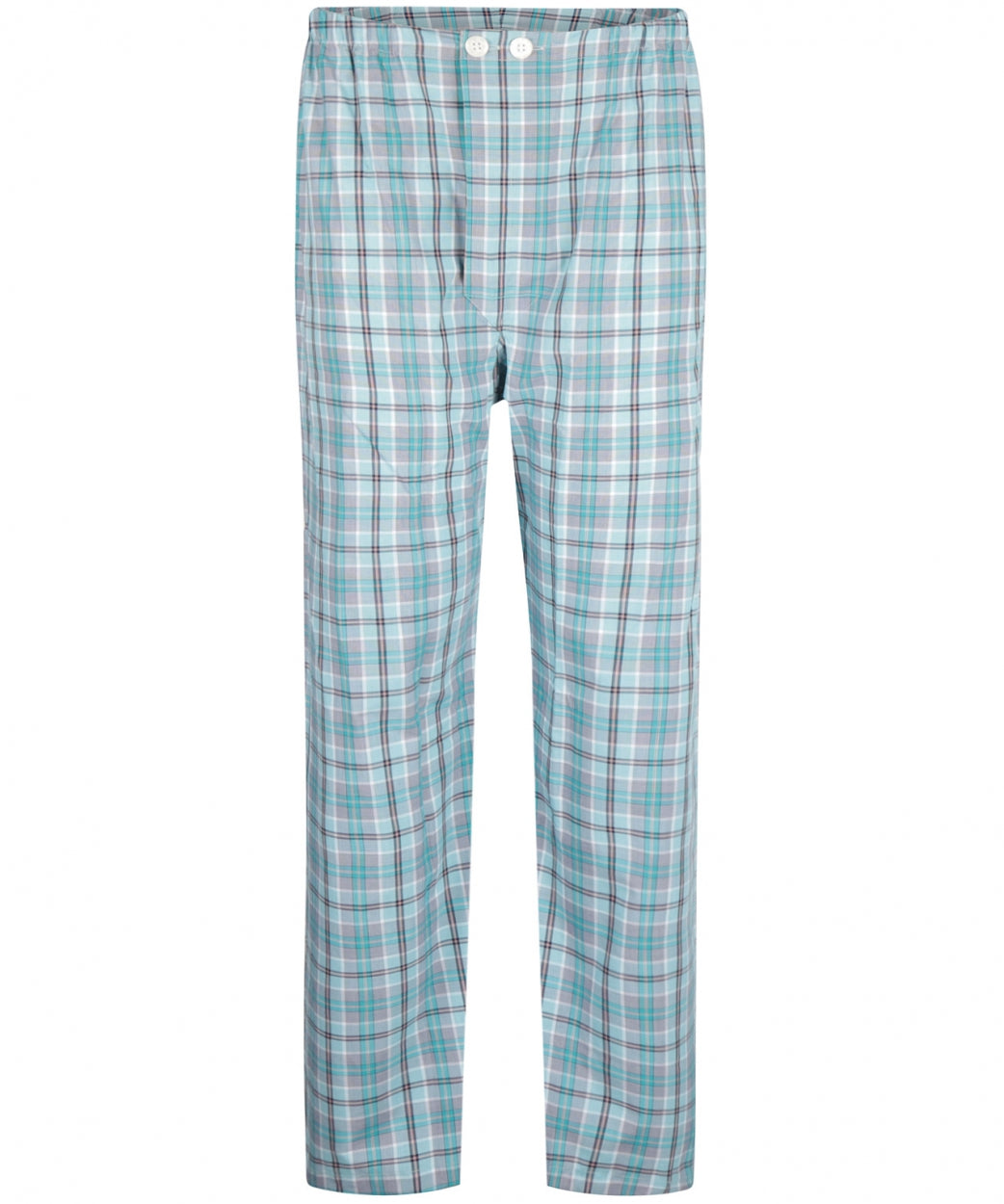 Pyjama-Set aus Luxus-Baumwolle | Blau