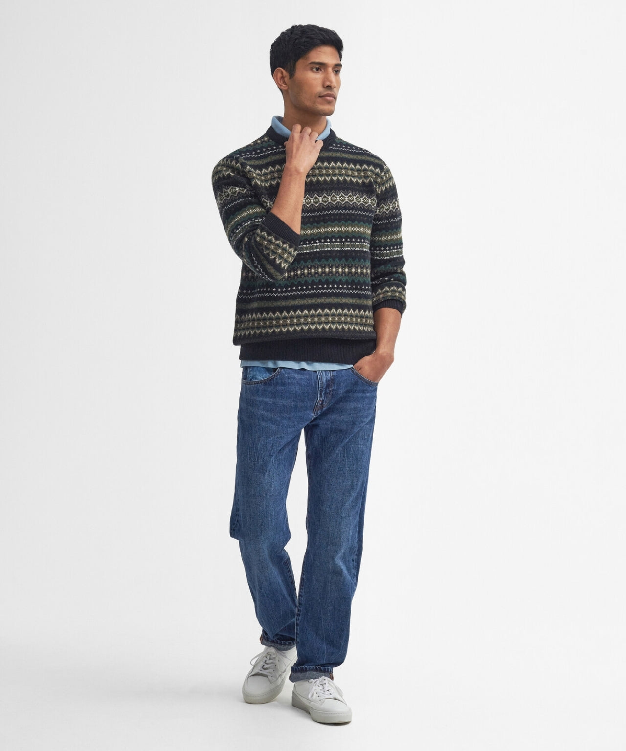 Pull Fairisle RH | Black Stripe