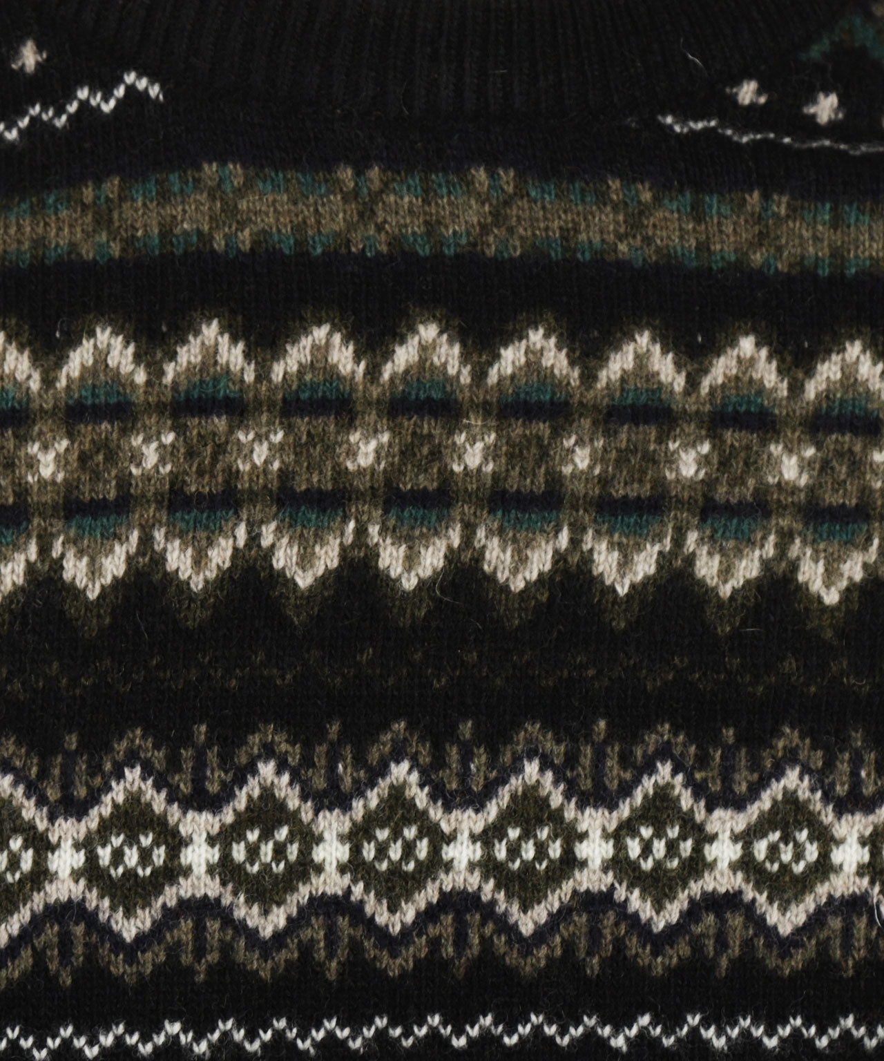 Pull Fairisle RH | Black Stripe