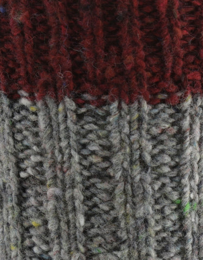 Herrensocken mit Fleckenmuster | Grau