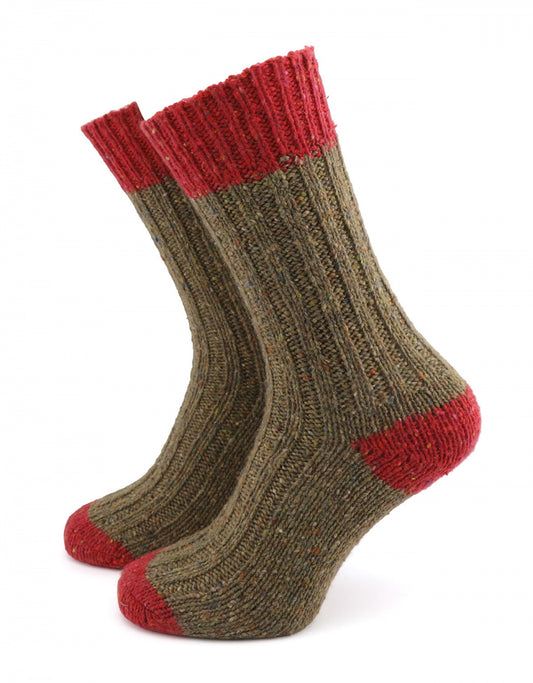 Flecken Herrensocken | Braun